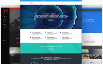 This site is built on Divi